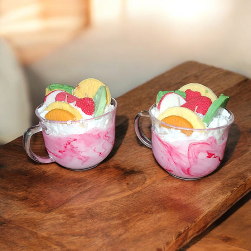 Handcrafted dessert candle by Scents & Gifts