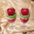 Scents & Gifts Apple Maple Bourbon whole-apple goblet candles