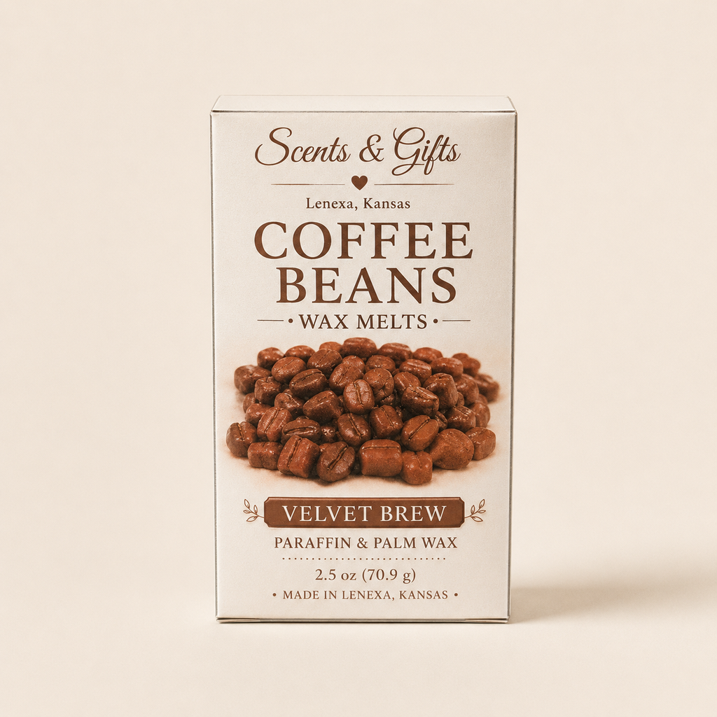 Coffee Beans wax melts in Velvet Brew by Scents & Gifts