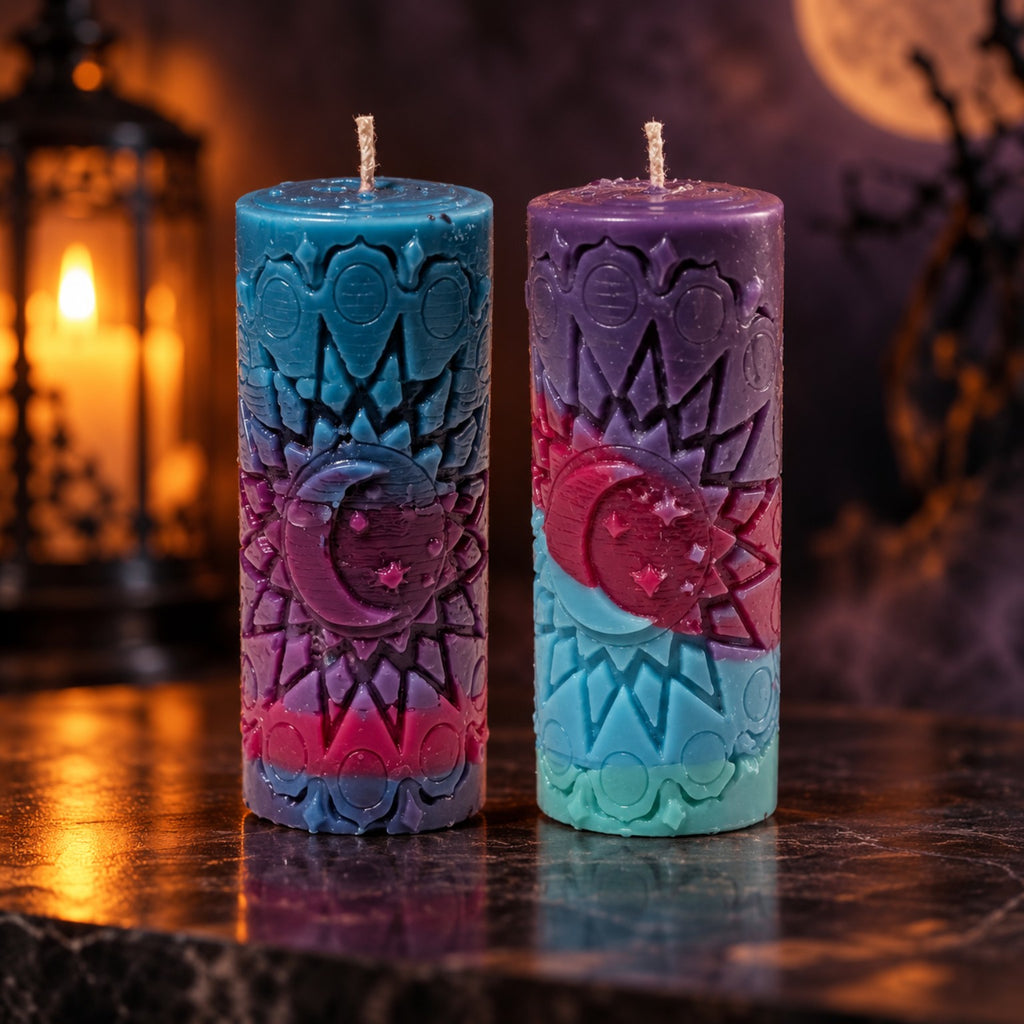 Scents & Gifts Halloween pillar candles