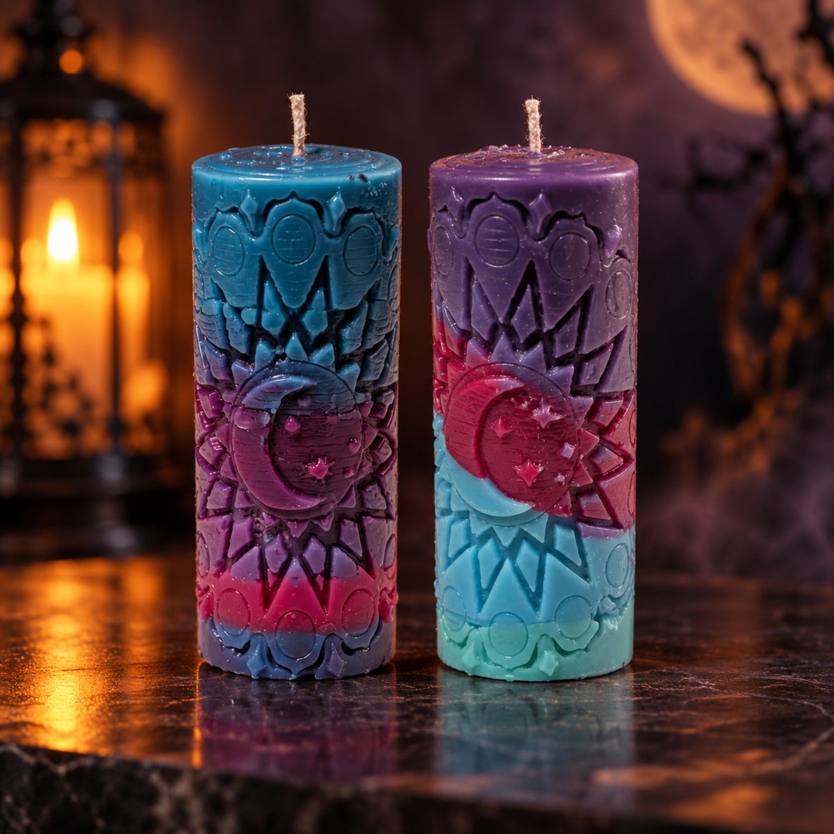 Scents & Gifts Halloween pillar candles