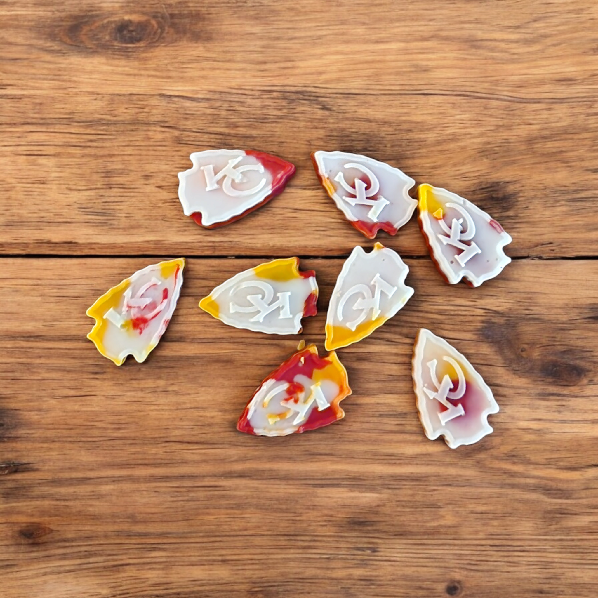 Home of the Chiefs football-inspired wax melts by Scents & Gifts
