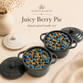 Scents & Gifts Juicy Berry Pie Blueberry Crumble mini cocotte candle art