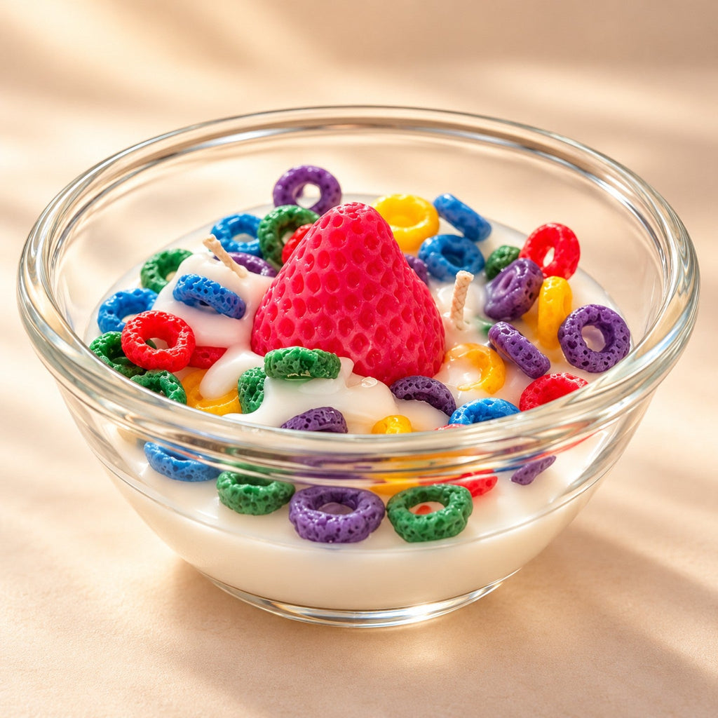 Scents & Gifts Froot Loops cereal bowl candle — approved hero photograph