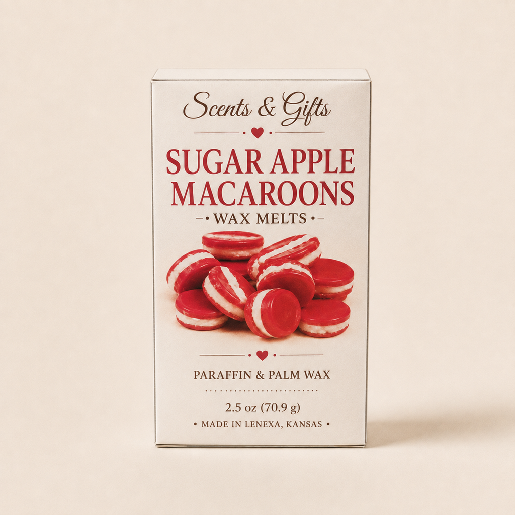 Sugar Apple Macaroons wax melts by Scents & Gifts