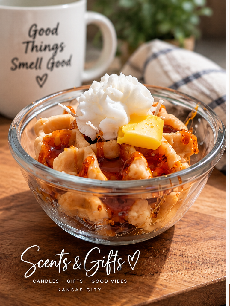 Scents & Gifts Waffle Bowl hyper-realistic candle hero image